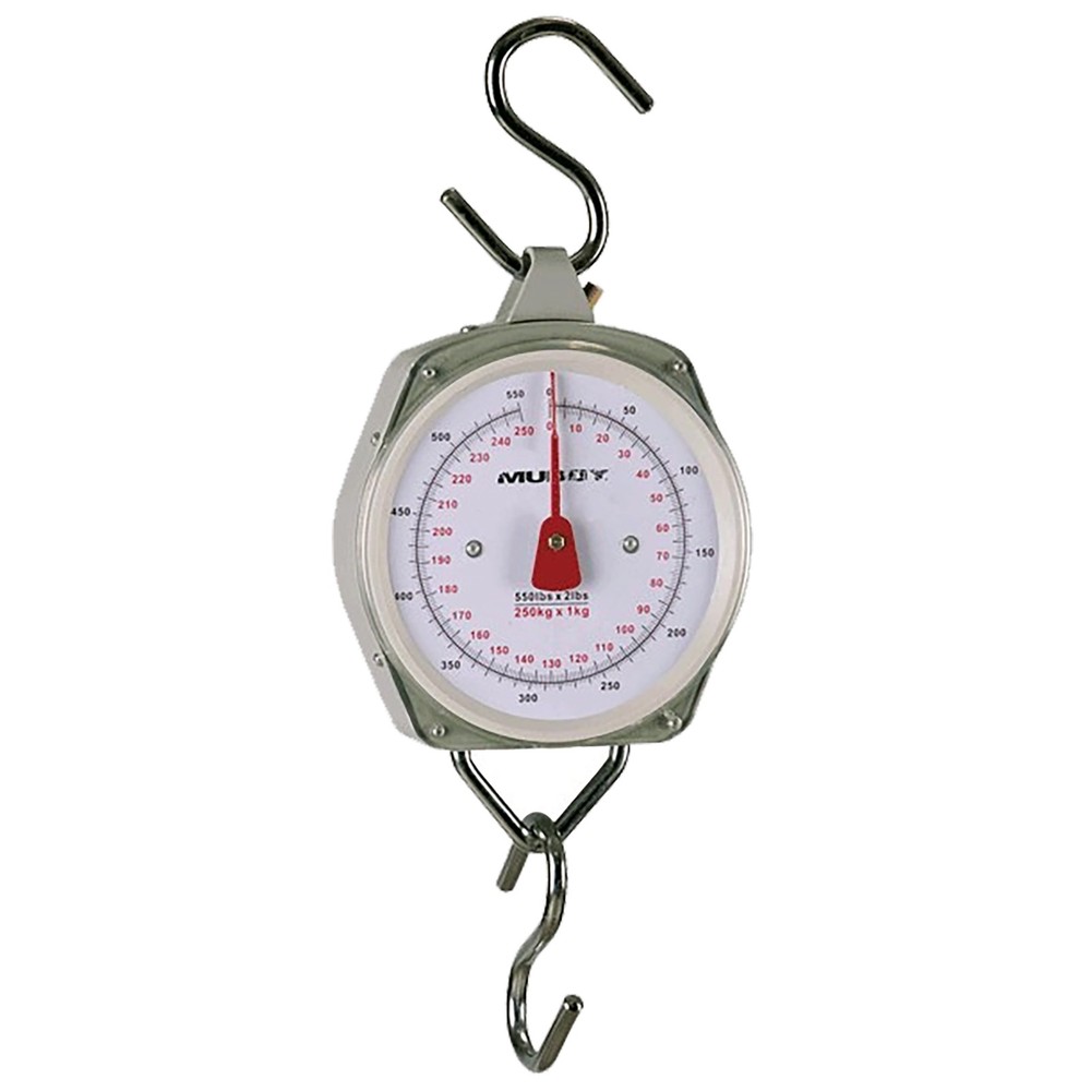 Muddy - 550 LB Dial Scale - Silver