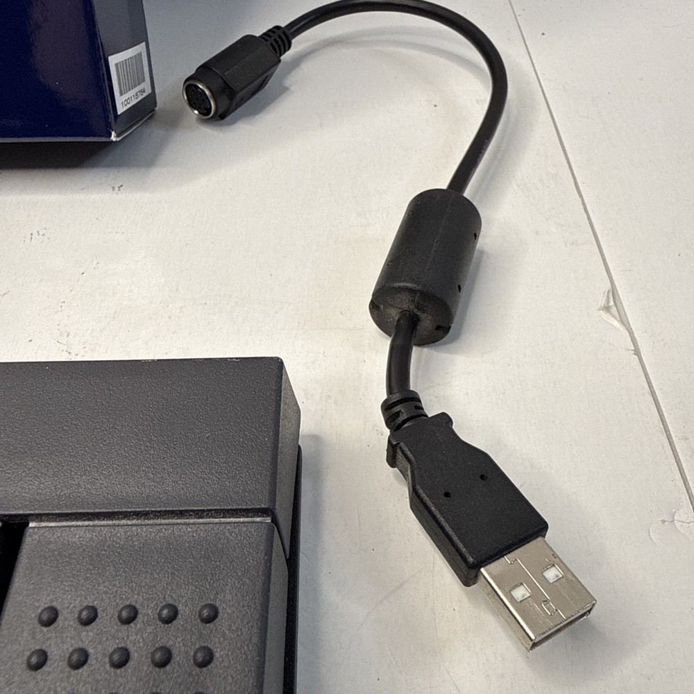 Olympus Foot Switch for PC RS27 Peddle Cable Computer w/ USB Adapter