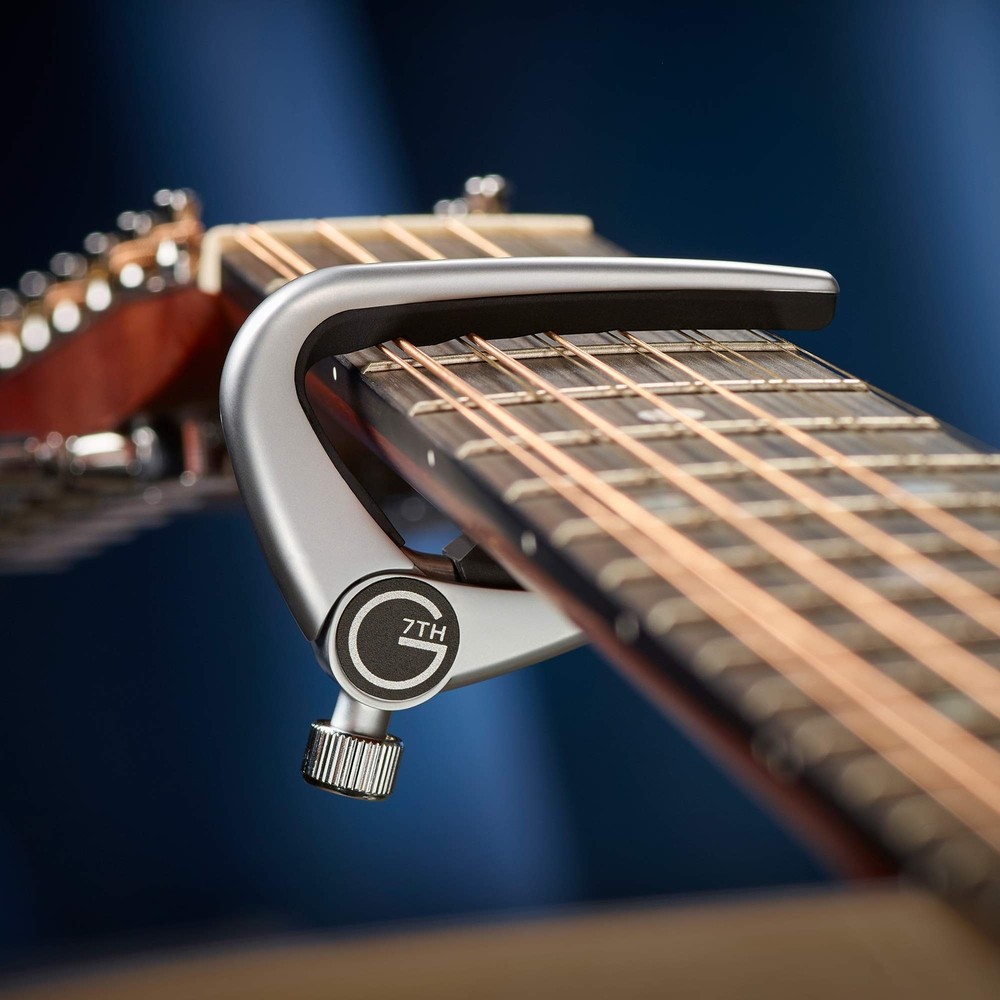 G7th Newport Guitar Capo (C32013),Silver, 12 String Silver