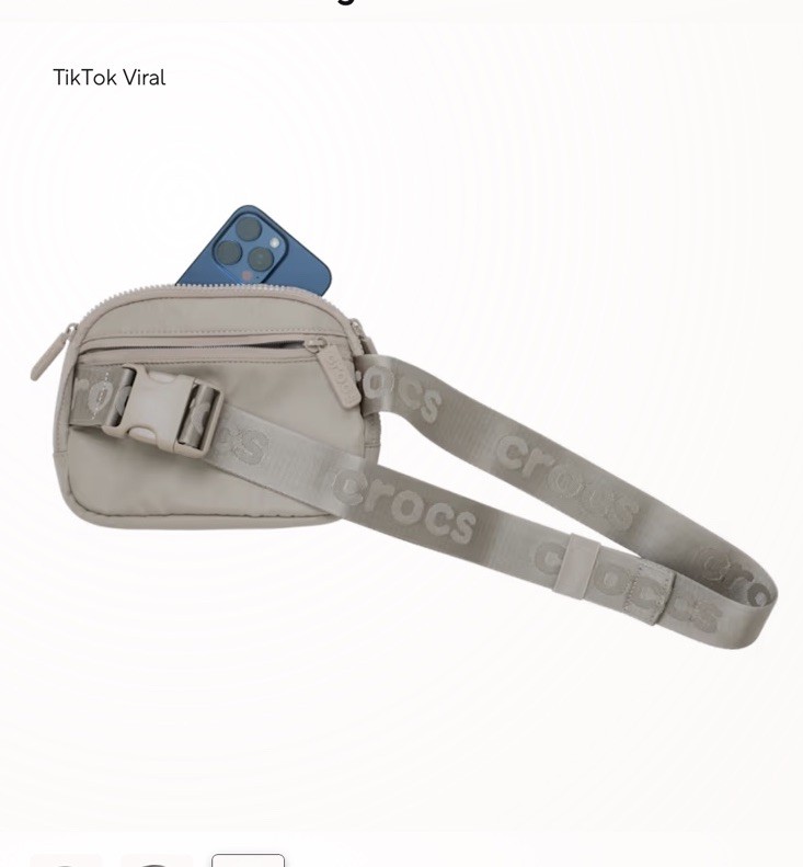 Crocs Classic Belt Bag Taupe