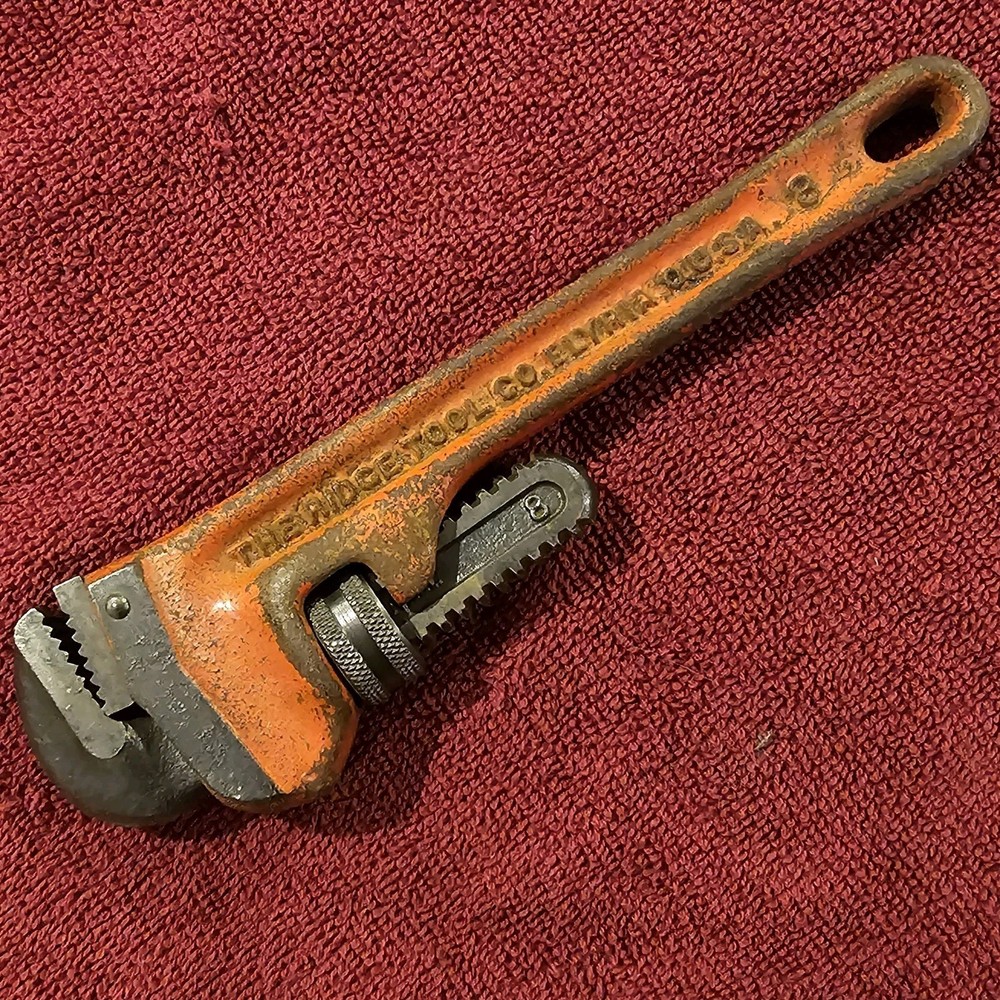 Ridgid 8" Pipe Wrench #1