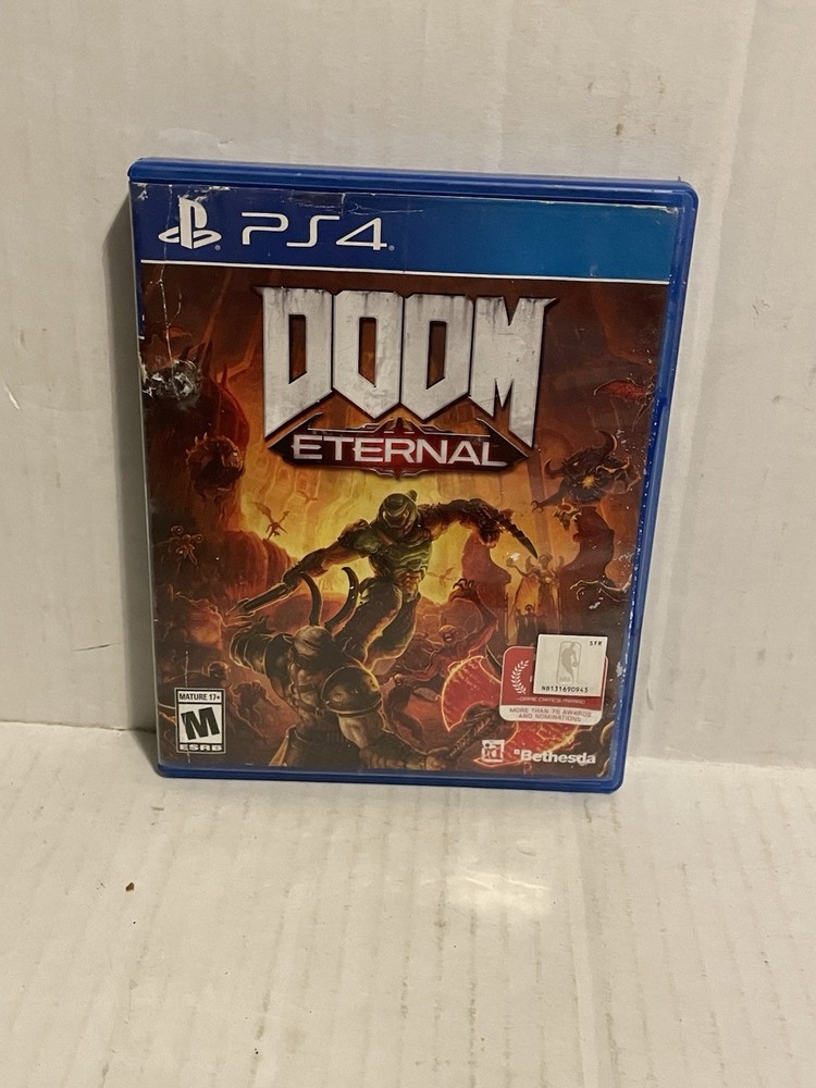 Doom Eternal PS4 Video Game Case (Case Only)