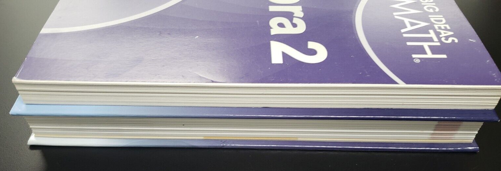 BIG IDEAS MATH Algebra 2: Common Core Student Edition (2-book set) 2019