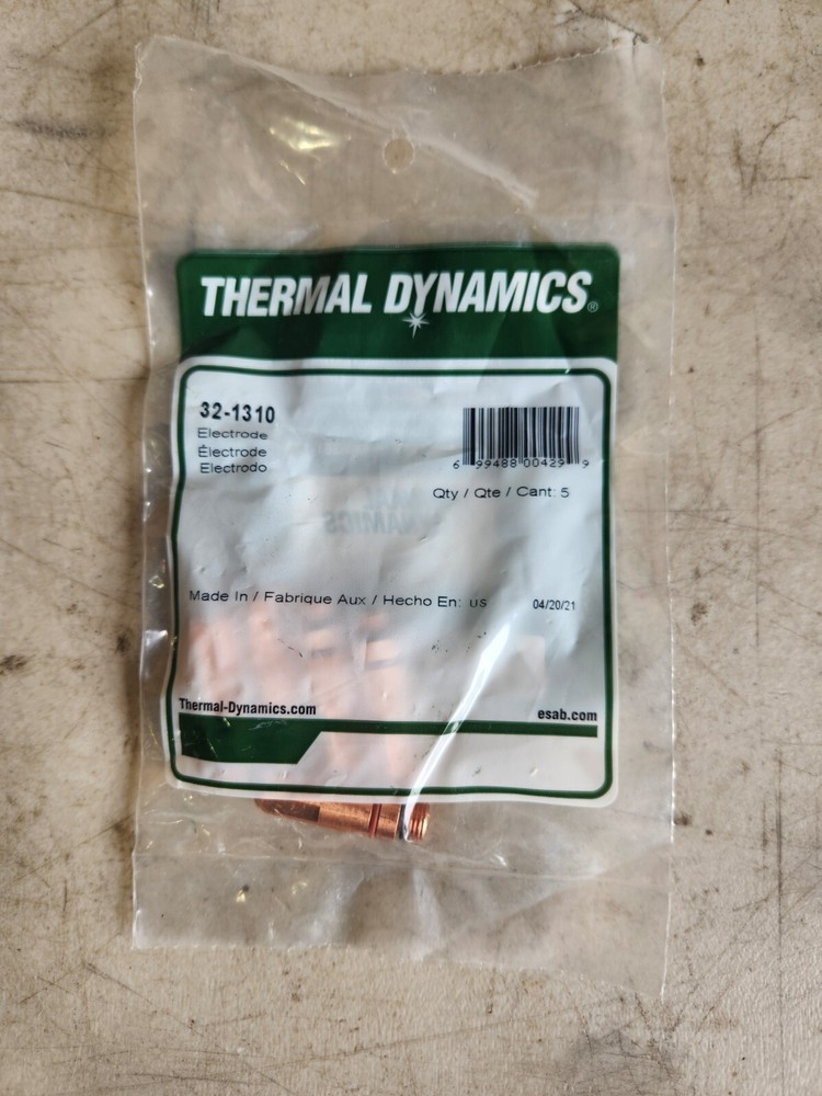 *NEW* Thermal Dynamics 32-1310 Electrode (5 in a Pack) (#123)