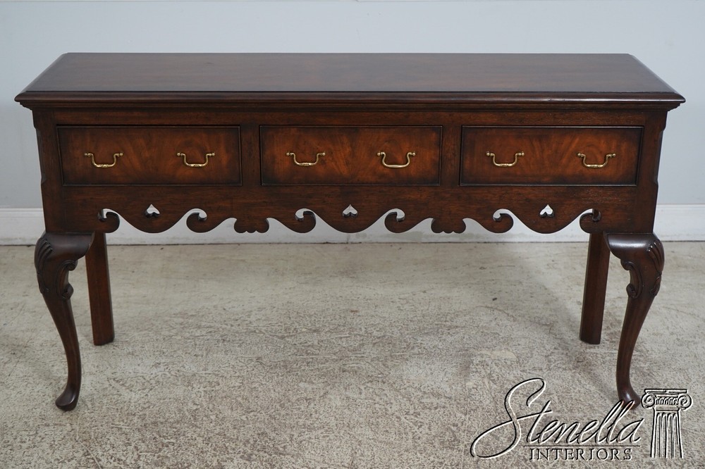 62560EC: MAITLAND SMITH George III Distressed Walnut Server