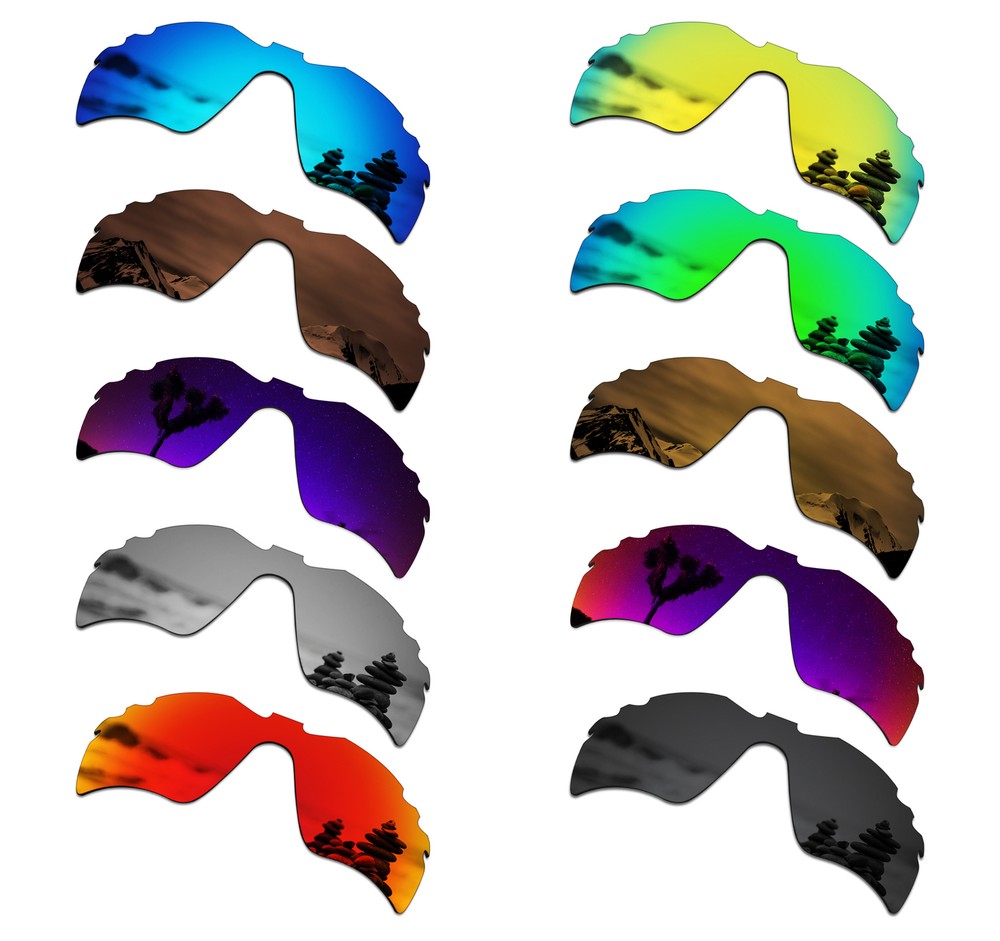 SmartVLT Polarized Replacement Lens for-Oakley Radar Path Vented Sunglass - Muti