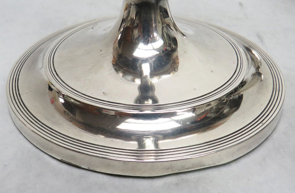 CLASSIC 1902 SHEFFIELD STERLING SILVER 9" CANDLESTICKS