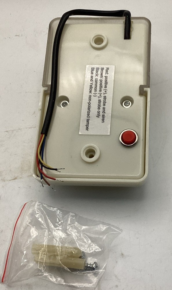Or-Sorento Siren Strobe Single Tone Tamper Switch⚪️