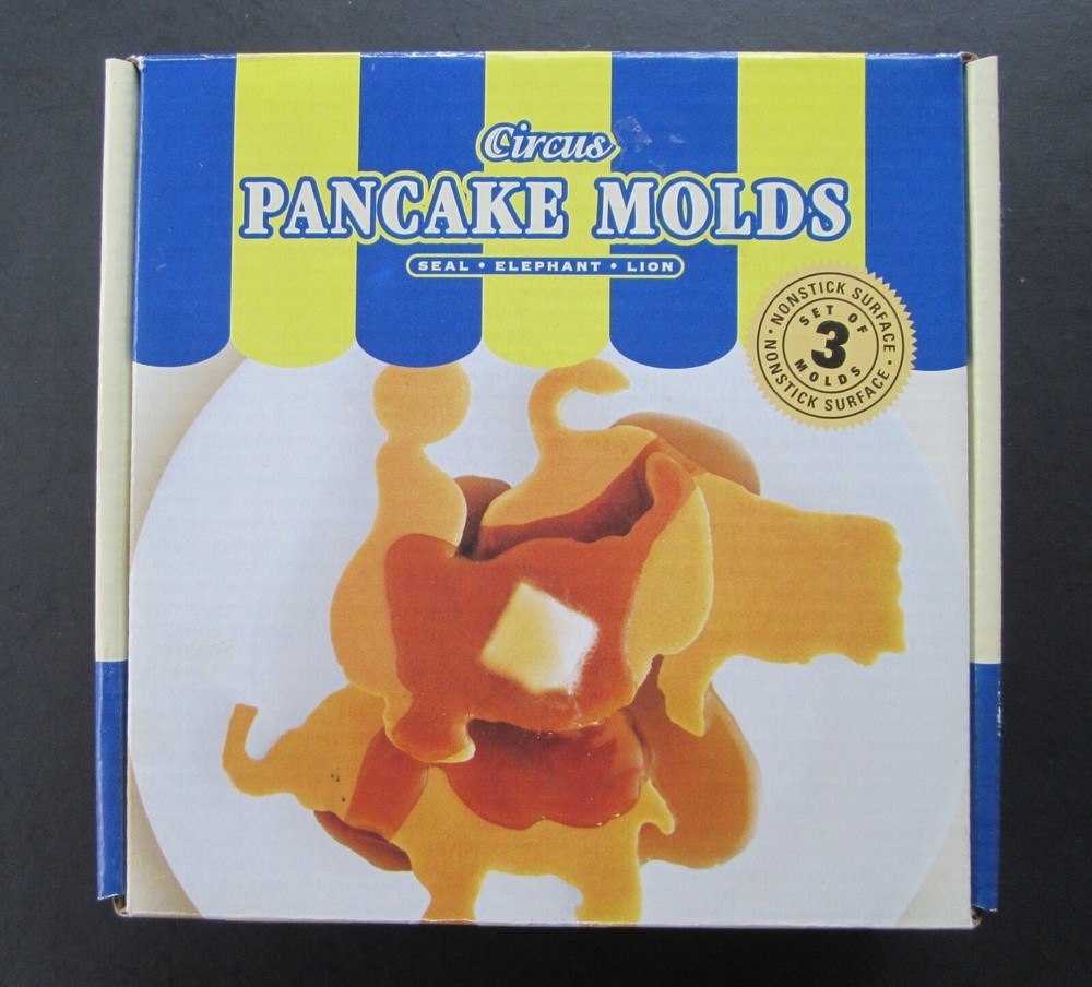 Williams Sonoma CIRCUS PANCAKE MOLDS (3)