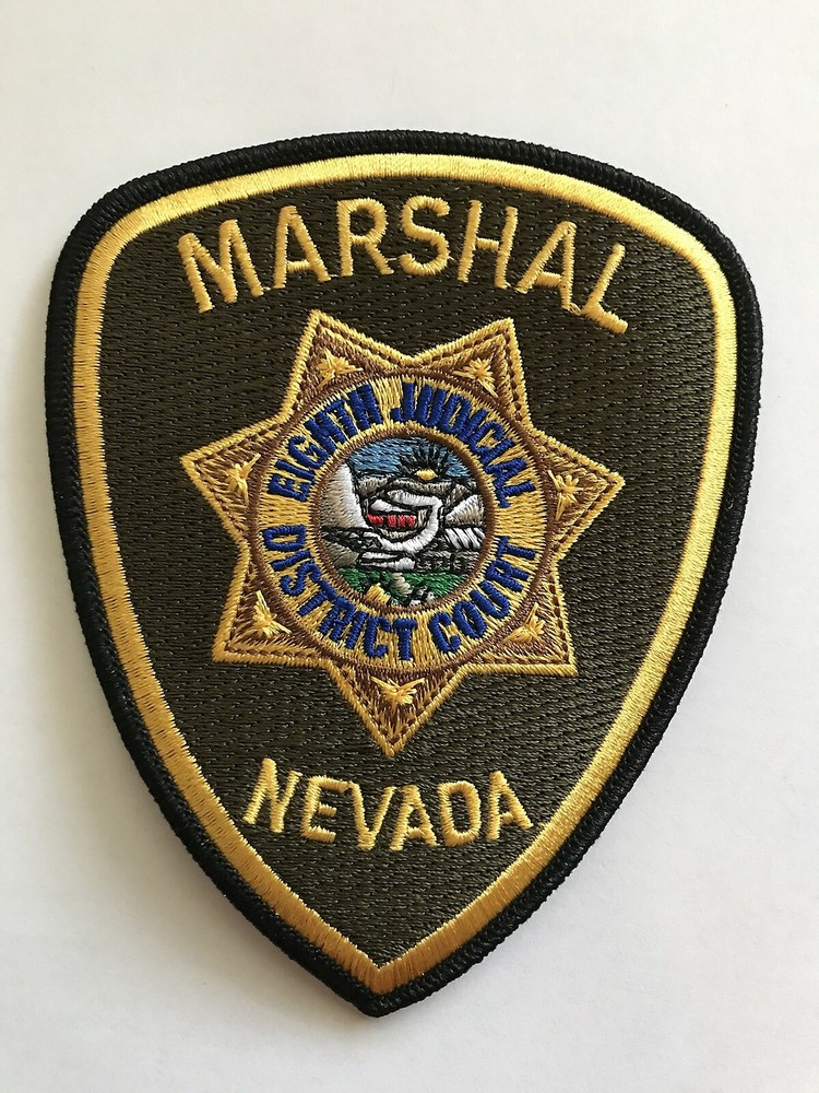 NEVADA MARSHAL DISTRICT COURT JACKET PATCH