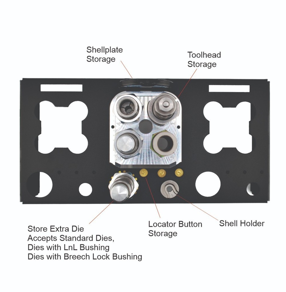 Ammo Can Toolhead Stand for Dillon 550 Reloading Components