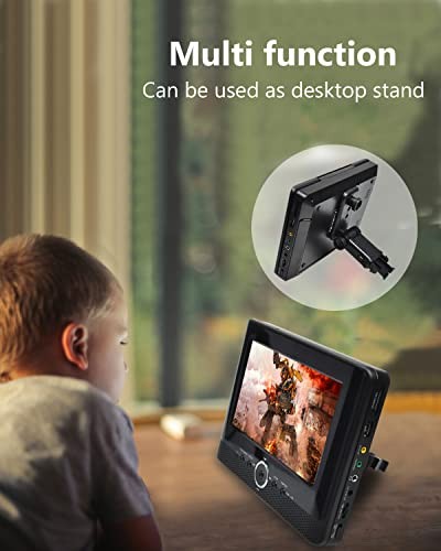Car Headrest Mounts, Angle Adjustable Headrest Dual Screen DVD Player Mount