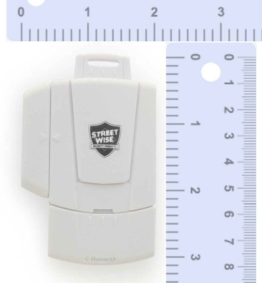 2-Pack Mini Window Alarm with Disarm Key
