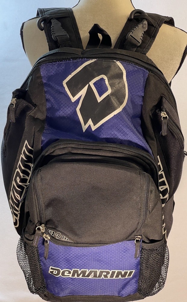 DeMarini Voodoo OG Baseball Storage Backpack Large Compartment Bag Carry Loop