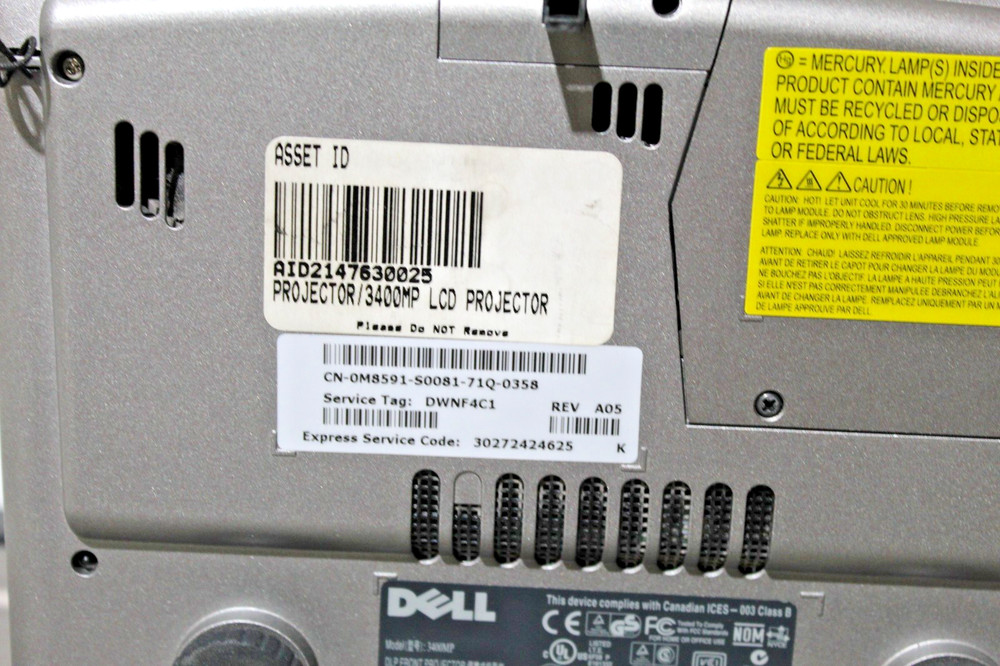 Dell 3200MP DLP Projector
