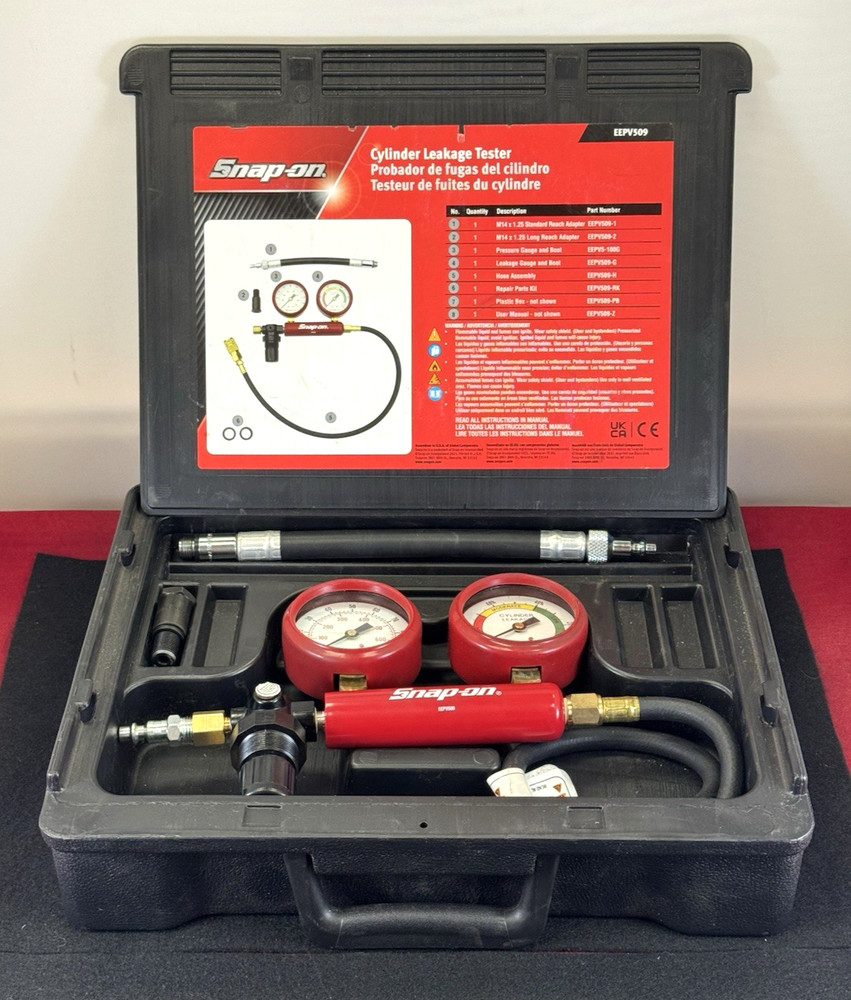 Snap-On EEPV509 Cylinder Leakage Tester Kit