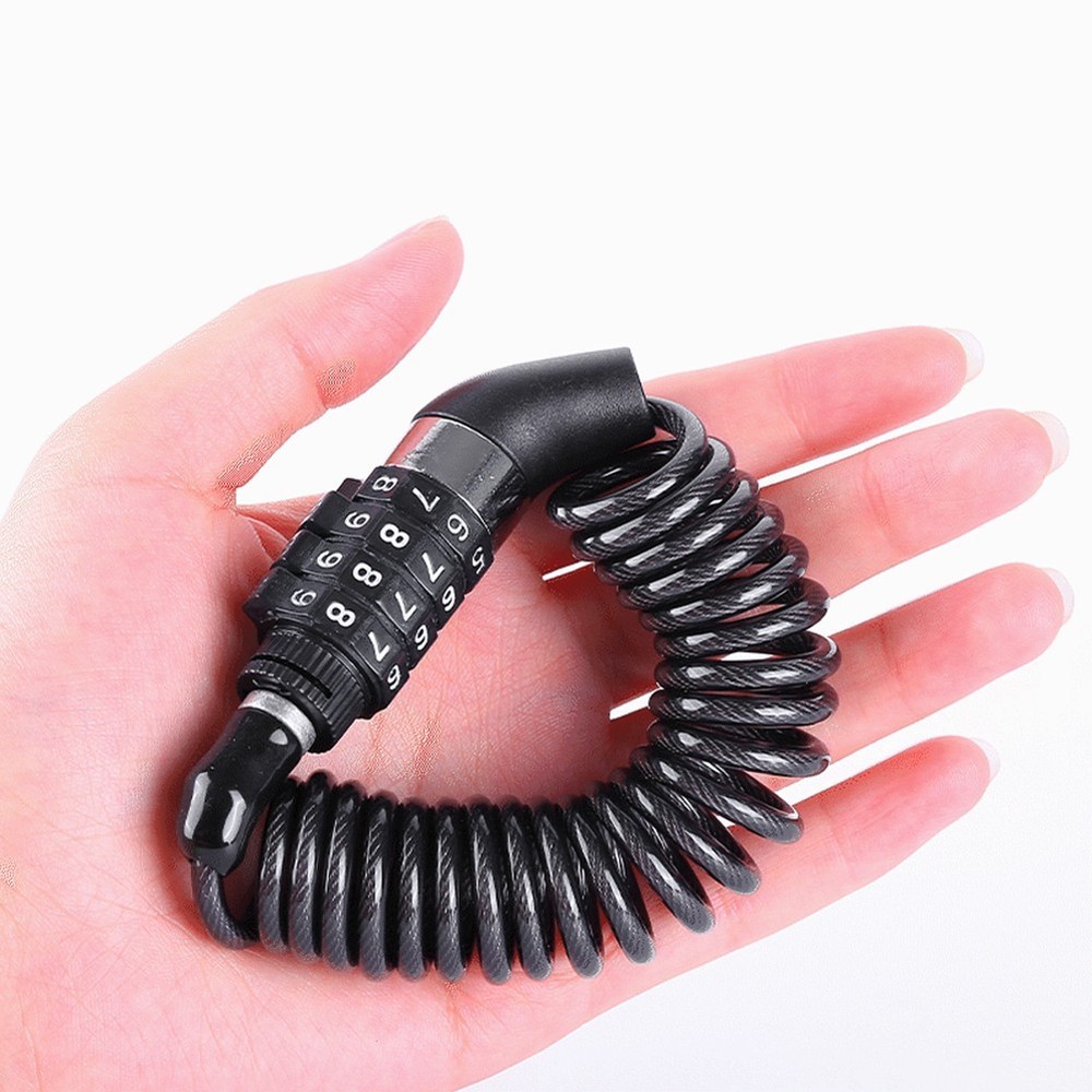 Bicycle Password Lock Lock Cycling Security Helmet Lock Locks & Security