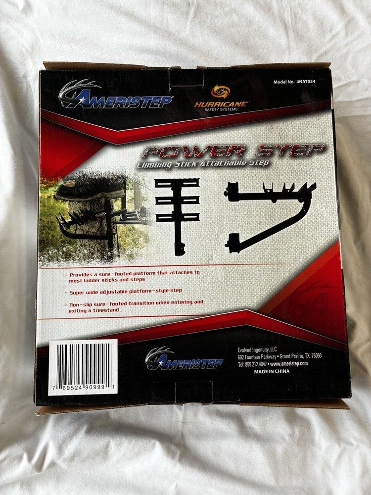 Ameristep Power Step Climbing Stick Attachable Step Tree Stand Accessory NEW
