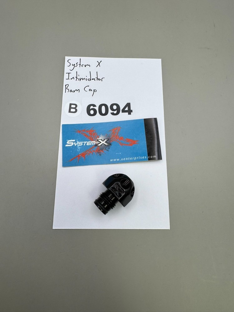 System X Intimidator Ram Cap-Gloss Black