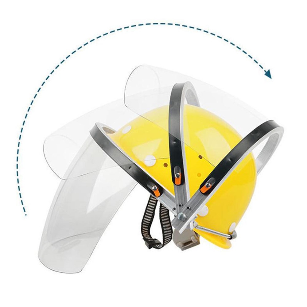 Face Mask Visor Helmet Headgear Lightweight Adjustable Work Versatile