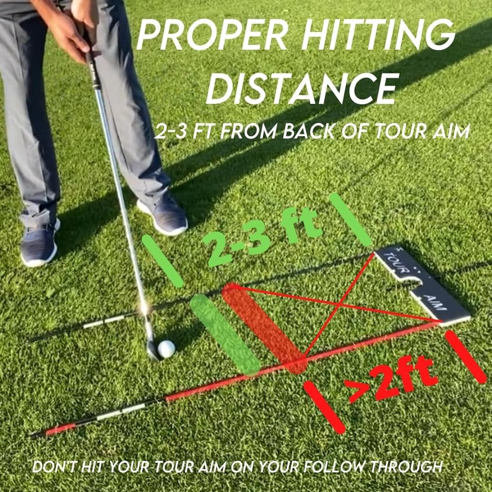 2.0 Golf Training Aid – 11-in-1Alignment Sticks&Swing Plane Golf Practice System