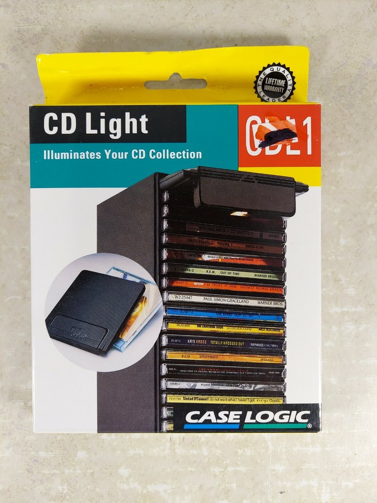 CD Light by Case Logic CDL1 Tested Working