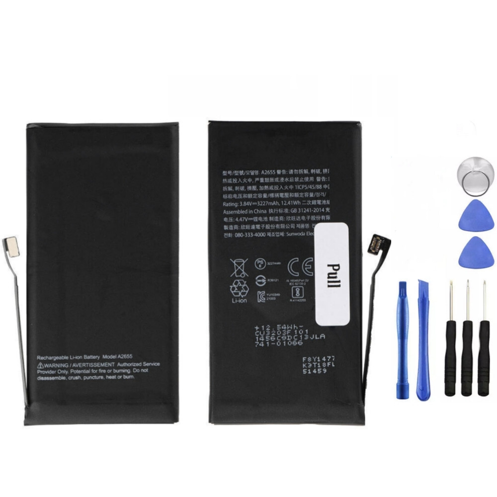 For Premium Apple iPhone 13 Battery Internal Replacement 3227mAh + Tool Adhesive
