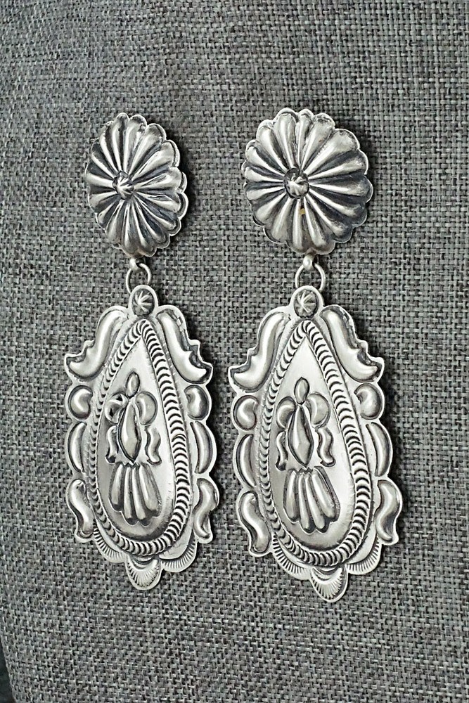 Sterling Silver Earrings - Eugene Charley
