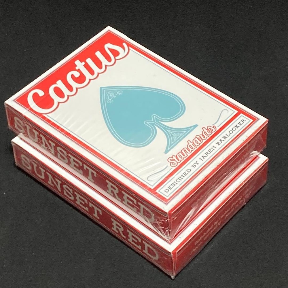 2 Cactus Standard Playing Cards
