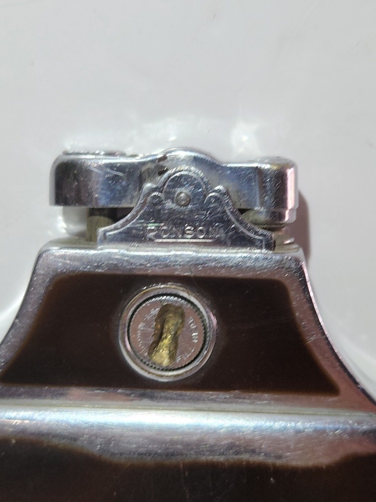 Vintage Ronson Cigarette Case & Lighter