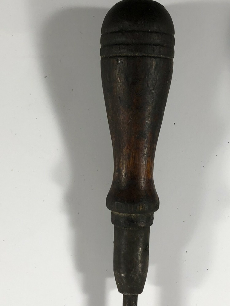2 Vintage Wood Handle Soldering Irons