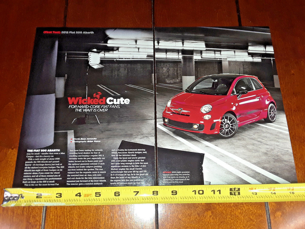 2012 FIAT 500 ABARTH ORIGINAL ARTICLE