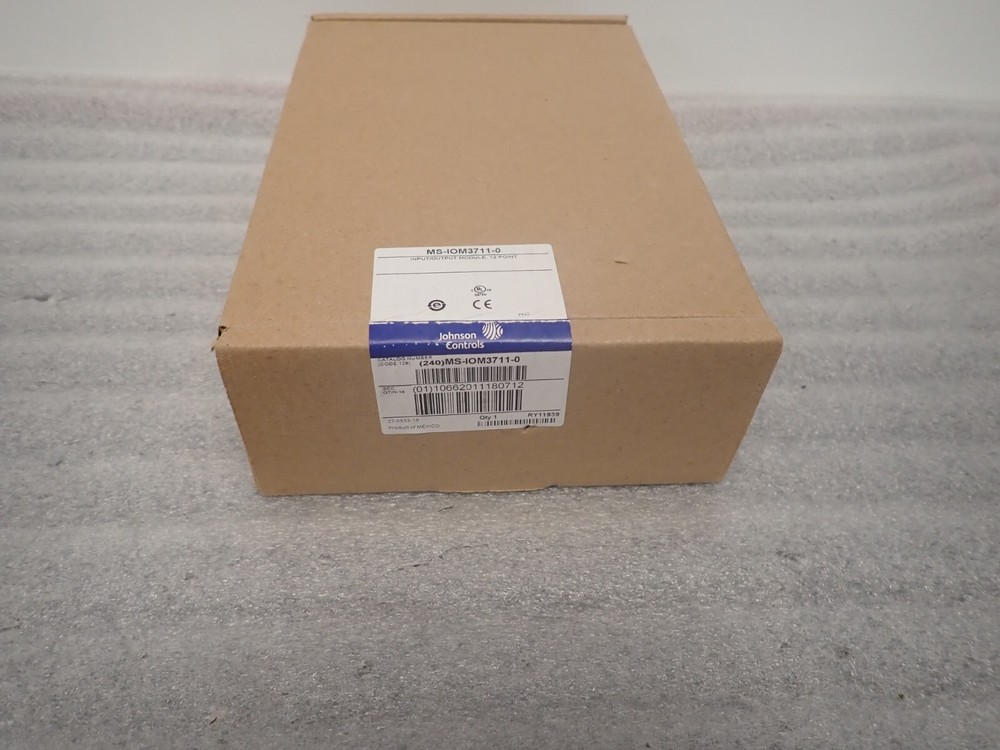 New Unopened Johnson Controls MS-IOM3711-0 METASYS input / output module