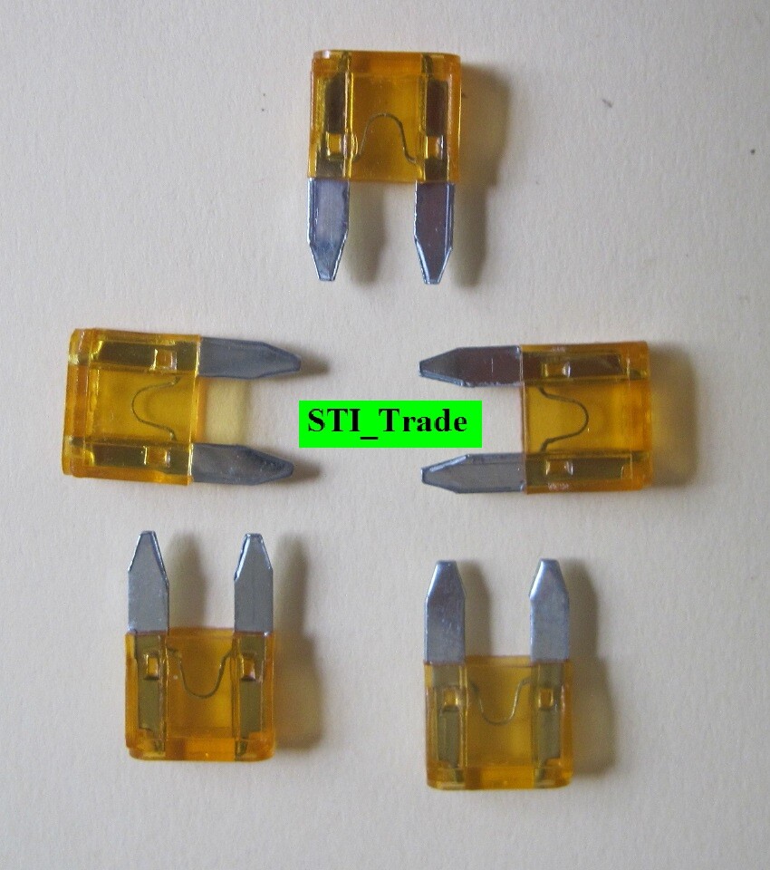 5A Mini Blade Fuses (5 Pcs)