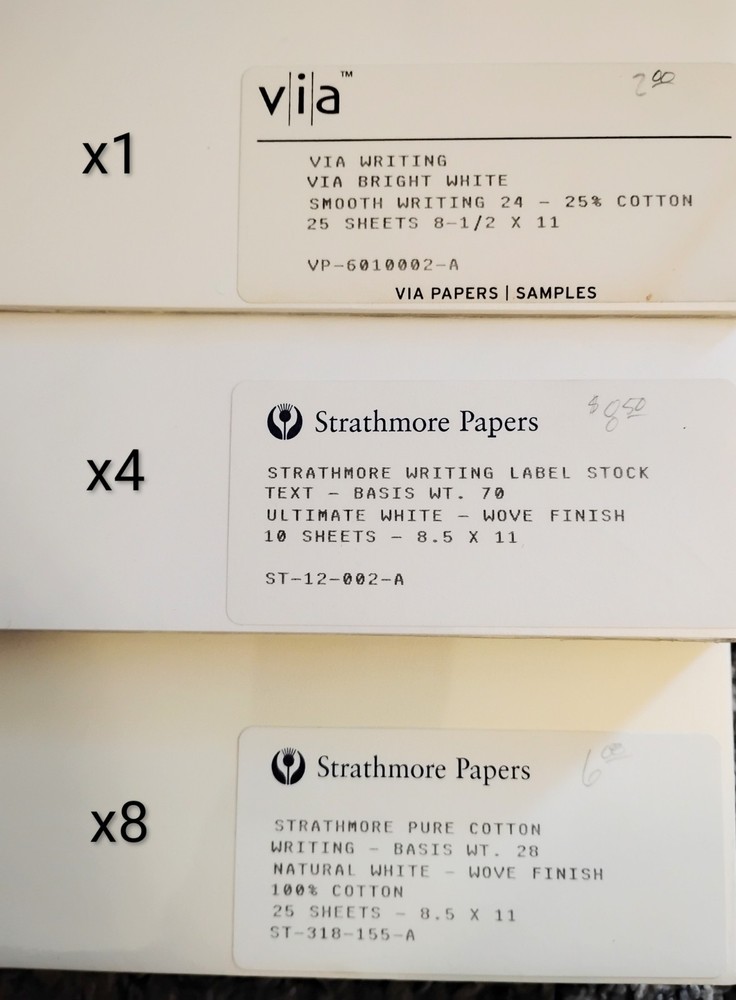 Strathmore Writing Paper - Lot