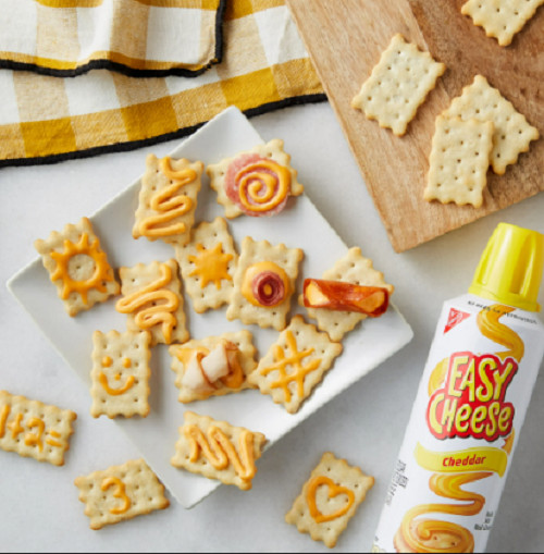 EASY CHEESE Cheddar Cheese Snack, 8 oz