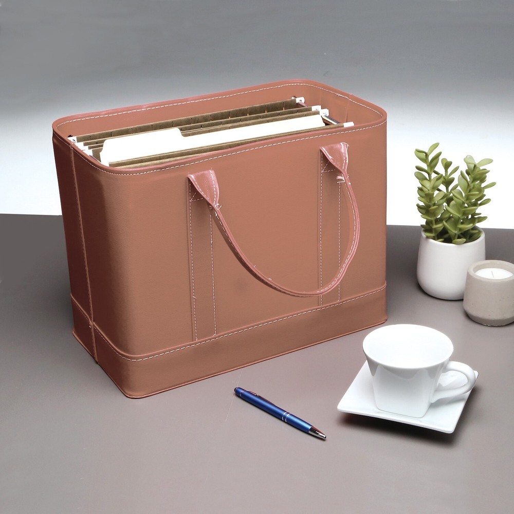 File Folder Organizer Tote Double Handle Portable Document Storage Bag ~ CHOICES