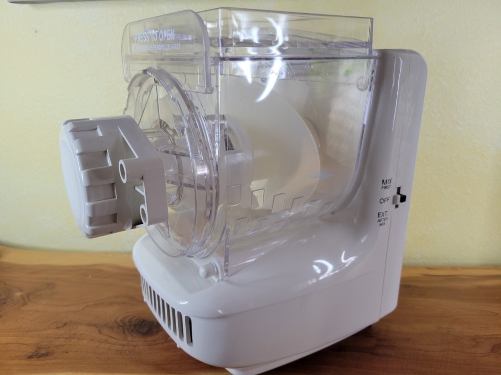 Popeil Automatic Pasta Maker P400 W/Spaghetti Attachment Die Tested