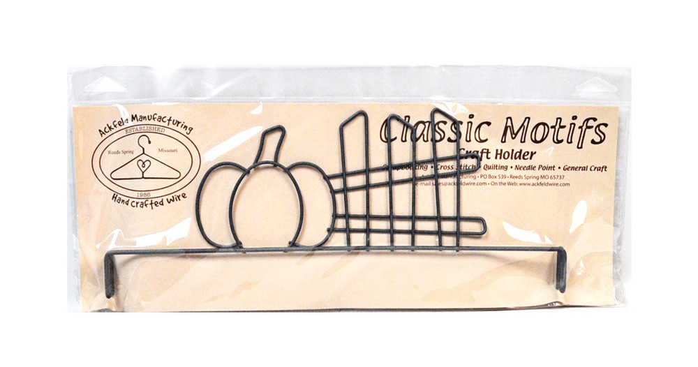 Classic Motifs Pumpkin & Fence 12 Inch Header