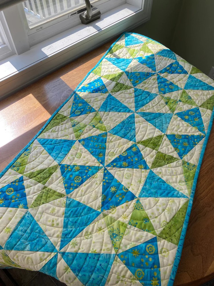 Just A Sliver Table Runner/Placemats Pattern by Kristine Poor