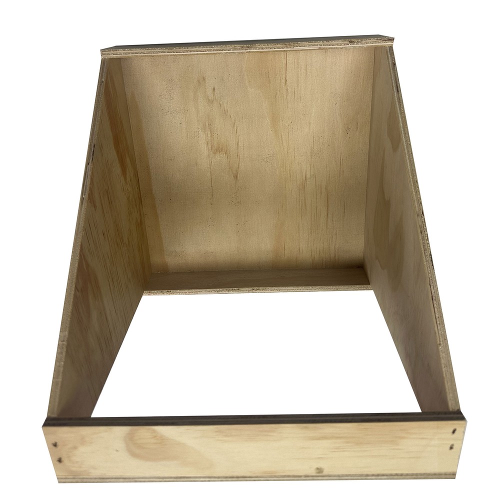 Farm Innovators Single Compartment Wood Nesting Box for Chickens, Ducks & Birds