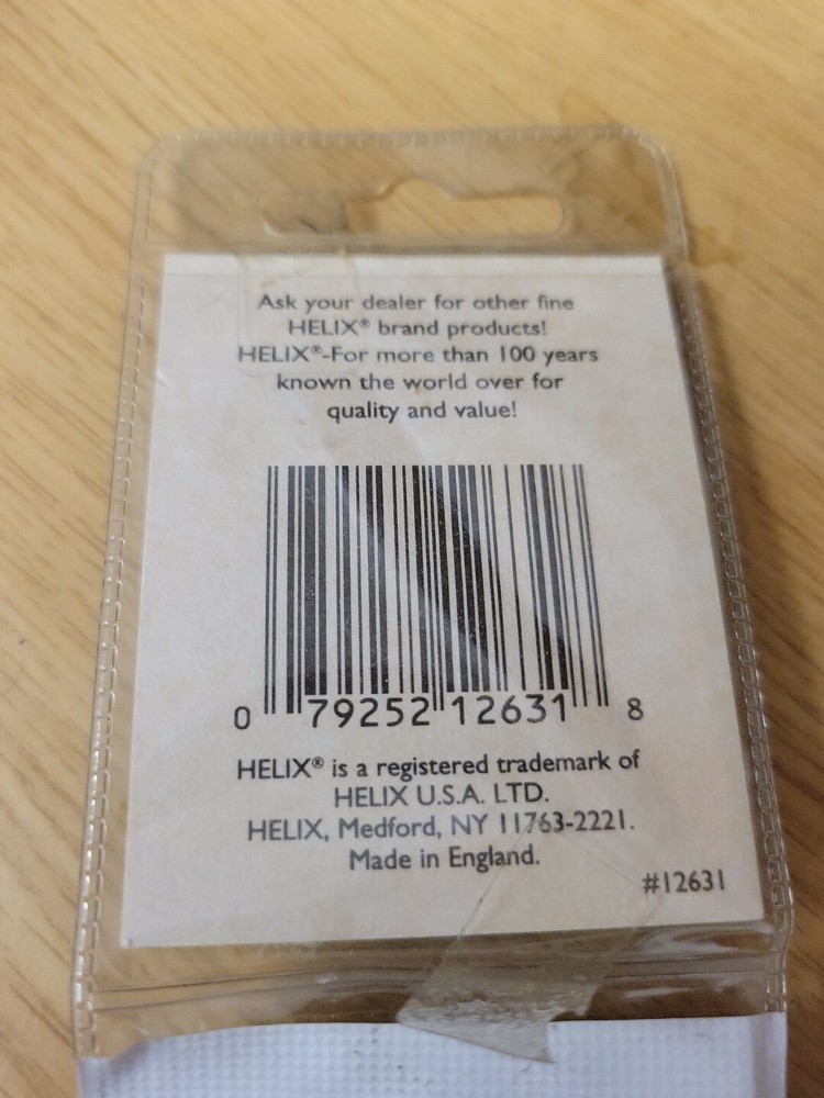 HELIX 9" Computer Printout & Word Processor Ruler w Highlighter & Magnification