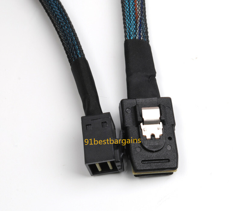 Mini SAS SFF-8087 to Internal Mini High Density HD SFF-8643 Data Cable 50cm