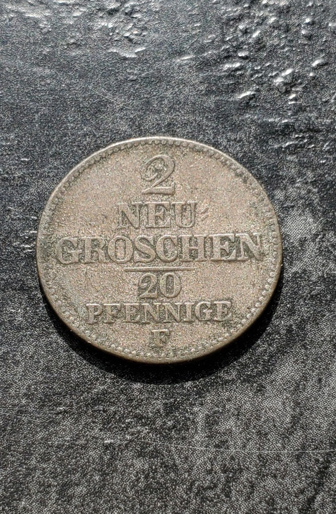 1856 GERMANY NEU GROSCHEN #146