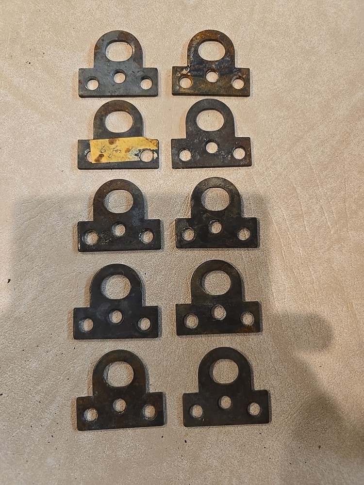 Flat Padlock Eyes Small Pack of 10
