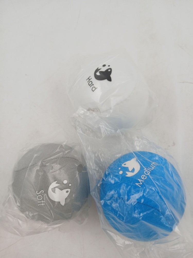 Serenilite 3X Hand Therapy Ball Set Soft Medium Hard Stress Relief Exercise New