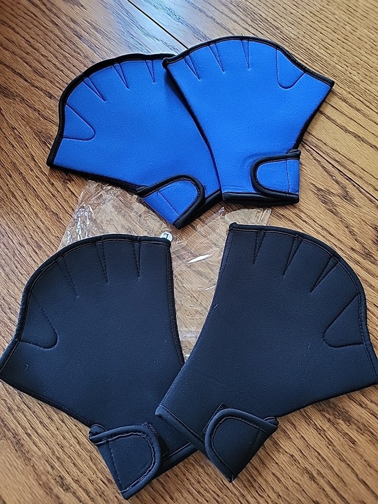 Aqua Sphere Swim Gloves--Size Large