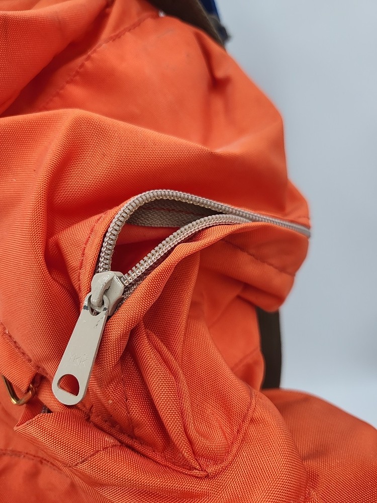 Skyline Camp Trail External Frame Hiking Backpack, Orange VTG