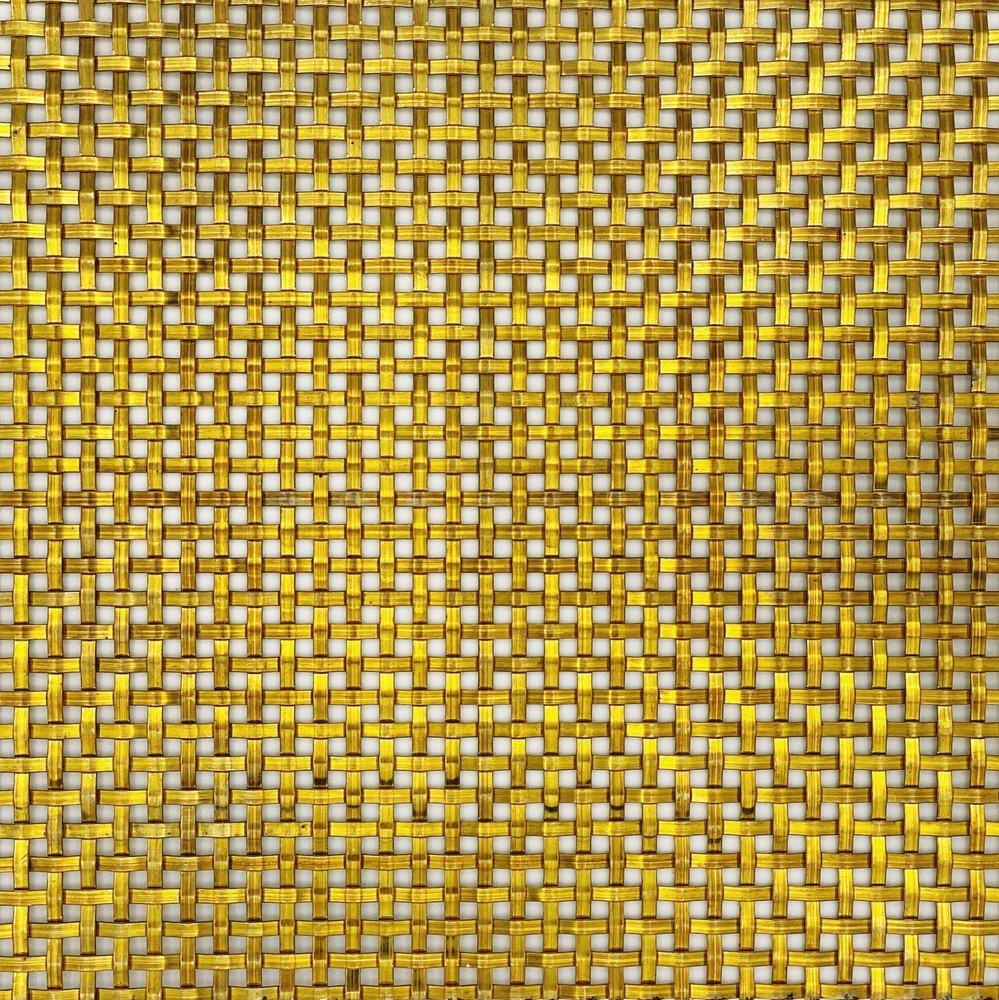 Wire Mesh Brass "FB" Creative Grille