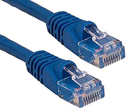 RiteAV Cat6 Network Ethernet Cable Blue 30 ft